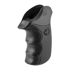 Pachmayr Diamond Pro Series Revolver Round Butt Grips Taurus Public Defender Polymer Frame Rubber Black