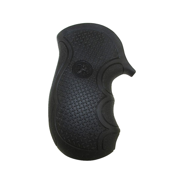 Pachmayr Diamond Pro Series Revolver Round Butt Grips S&W 20 N-Frame, 21 N-Frame Rubber Black