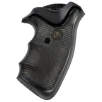 Pachmayr Gripper Grips with Finger Grooves Ruger Security Six, Service Six Rubber Black