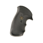 Pachmayr Gripper Square Butt Grips with Finger Grooves S&W 20 N-Frame, 21 N-Frame Rubber Black