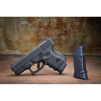 Pachmayr Grip Extender Magazine Base Pad Glock Polymer Black Pack 2