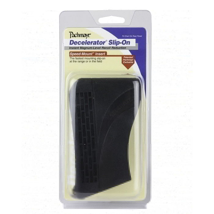 Pachmayr Decelerator Magnum Slip-On Recoil Pad 0.75 Inch(s) Metal Black