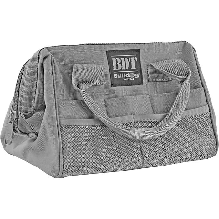 Bulldog Cases BDT TACTICAL Ammo & Accessory Bag 600D Polyester Seal Gray