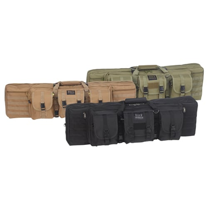 Bulldog Cases Elite Double Tactical Rifle Case 35" Nylon Black