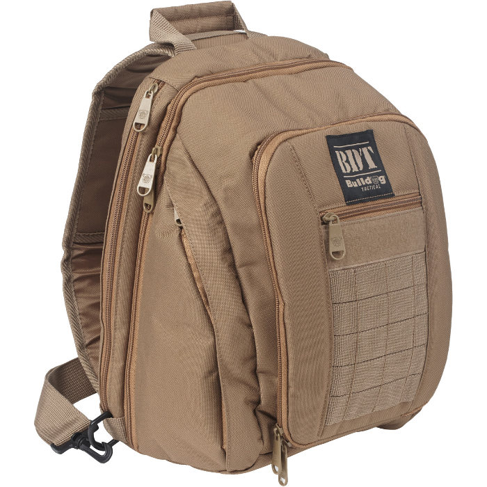 Bulldog Cases BDT Tactical Concealed Carry Sling Pack Nylon Tan