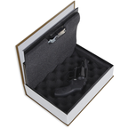 Bulldog Cases Book Diversion Vault with Combination Lock Brown