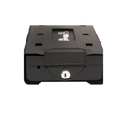 Bulldog Cases Car Vault with Mounting Bracket with Key Lock Black