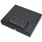Bulldog Cases Magnum Digital Top Open Vault with Electronic Lock Black