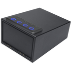 Bulldog Cases Magnum LED Quick Vault with Electronic Lock Black