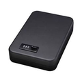 Bulldog Cases Personal Vault with Security Cable with Combination Lock Black