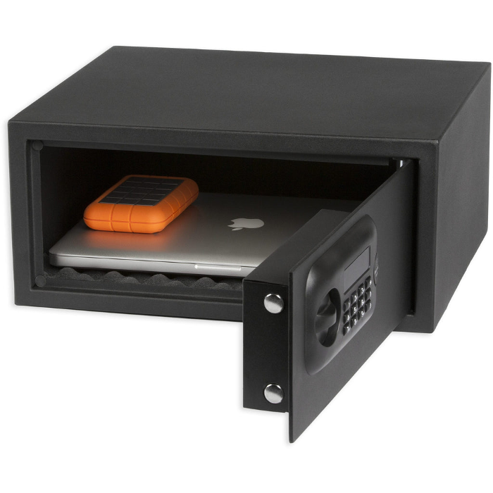 Bulldog Cases Standard Digital Laptop Vault with Electronic Lock Black