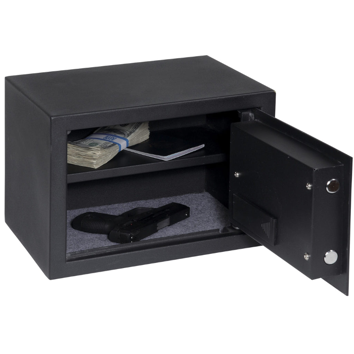 Bulldog Cases Standard Digital Vault with Electronic Lock Black
