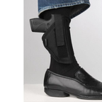 Bulldog Cases Ankle Holster Right Hand Most Revolvers with 2" to 2-1/2" Barrel Polymer Black