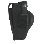 Bulldog Cases Belt Clip Holster Right Hand Most Revolvers 3-4" Nylon Black Large