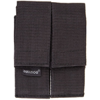 Bulldog Cases Universal Double Mag Holder with Belt Loop Ambidextrous Most Single & Double Stack Magazines Polymer Black