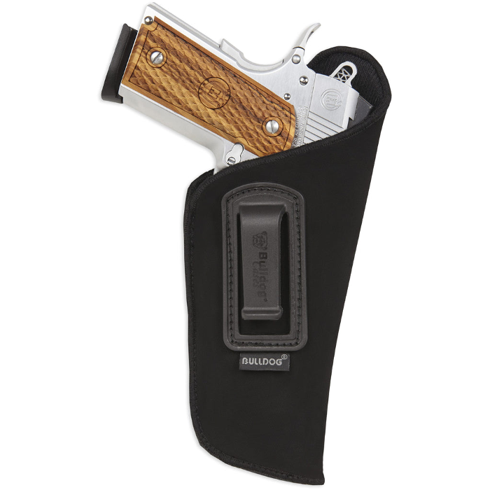 Bulldog Cases DLX Holster Most Revolvers with 3" - 4" Barrel Polymer Black 12