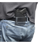 Bulldog Cases Super Grip Holster Right Hand Most Semi Autos And Revolvers With 4"-5" Barrel Polymer Black Large