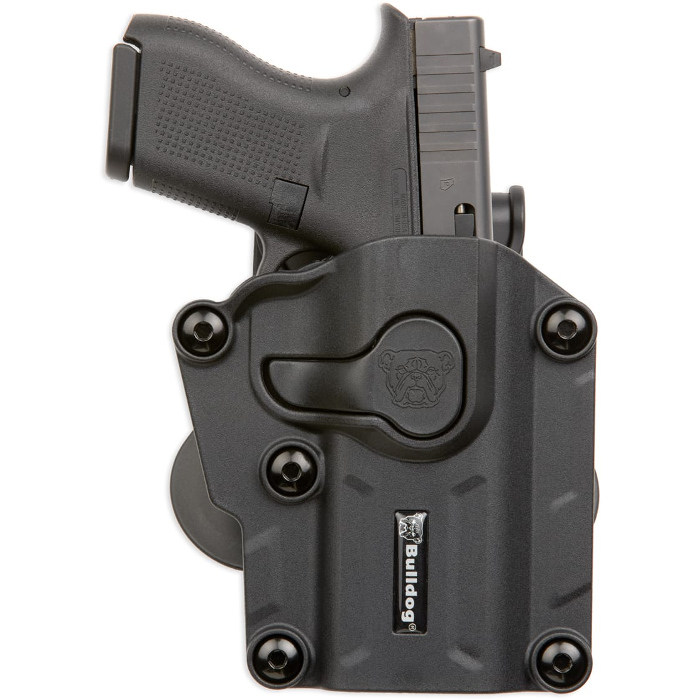 Bulldog Cases Max Paddle Universal Holster Left Hand Most Semi-Auto Compact & Full Size Pistols Polymer Black
