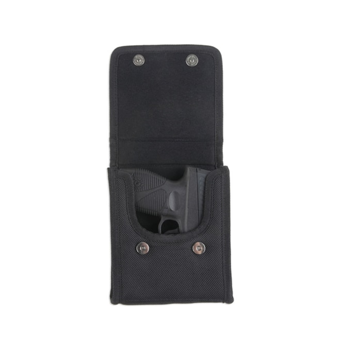 Bulldog Cases Vertical Cell Phone Holster  Ambidextrous Most Compact Pistols Nylon Black Large