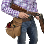 Allen Rival 2 Compartment Shell Bag Cotton Canvas Tan