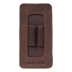 Allen Castle Rock Cartridge Carrier 223 Remington, 300 Winchester Magnum 2 Rounds Top Grain Leather Brown