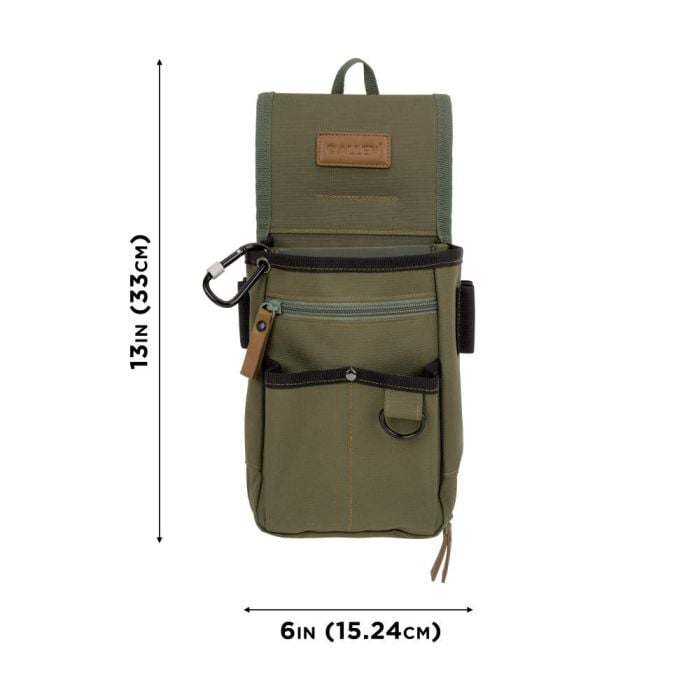 Allen Triumph Shell Bag 12 Gauge Ripstop Fabric Olive Green