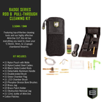Breakthrough Clean Technologies Badge Series Rod and Pull-Through Cleaning Kit 5.56x45mm NATO, 9mm Luger