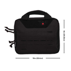 Allen Tac-Six Crew Tactical Lockable Pistol Case 600D Polyester Black