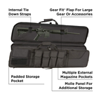 Allen Operator Lockable 42" Rifle Case Black