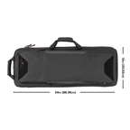 Allen Tac-Six Cohort Vertical Tactical Lockable 34" Rifle Case 600D Polyester Black