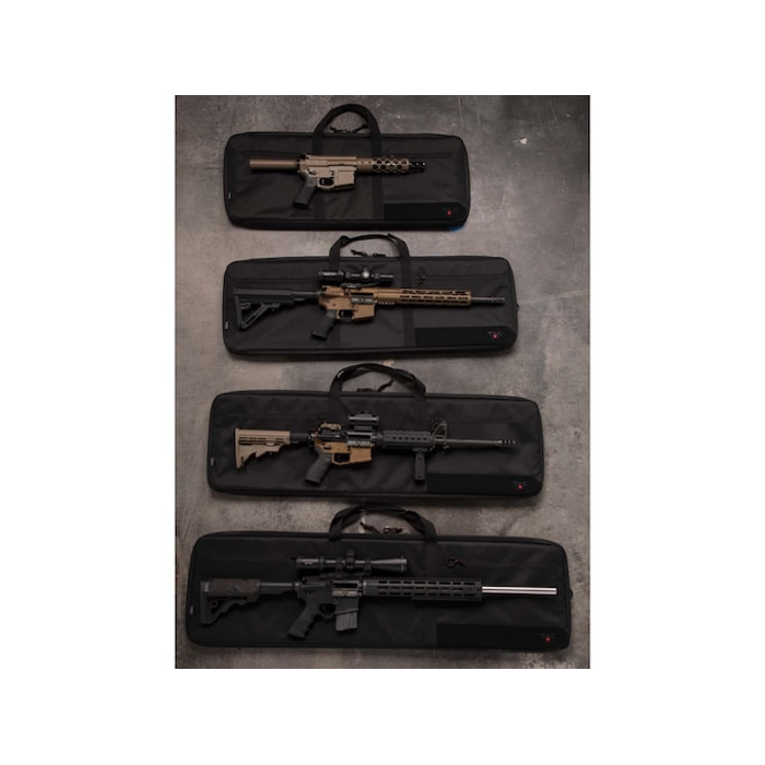 Allen Tac-Six Division Lockable 38" Rifle Case 600D Polyester Black