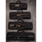 Allen Tac-Six Division Lockable 32" Rifle Case 600D Polyester Black