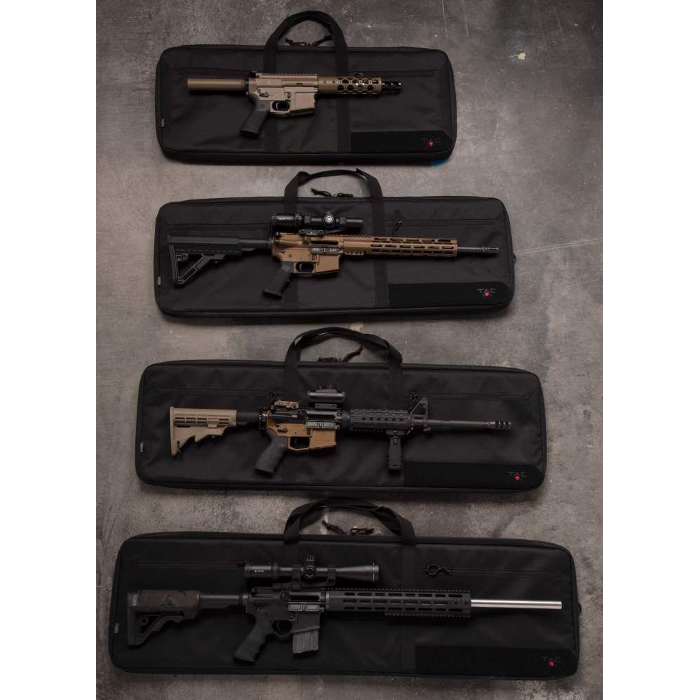 Allen Tac-Six Division Lockable 32" Rifle Case 600D Polyester Black