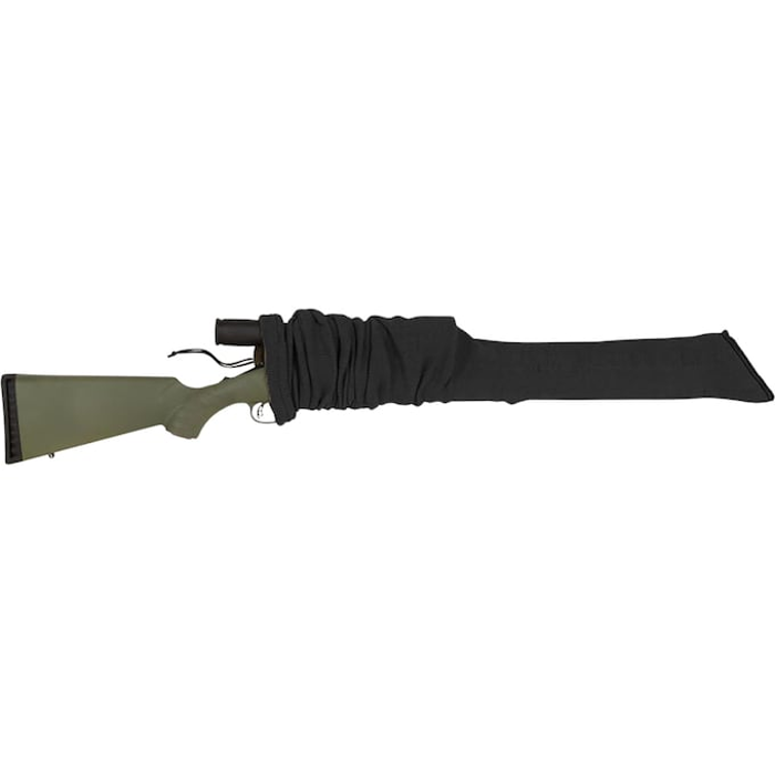 Allen Gun Sock Knit fabric Black