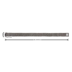 Allen Lockable 66" Gun Sock Gray