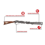 Allen Lockable 66" Gun Sock Gray