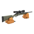 Allen Longmont Front & Rear Shooting Rest Combo Filled Leather Tan