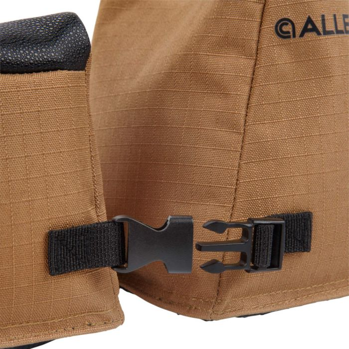 Allen X-Focus Front & Rear Shooting Rest Combo Filled Leather Coyote