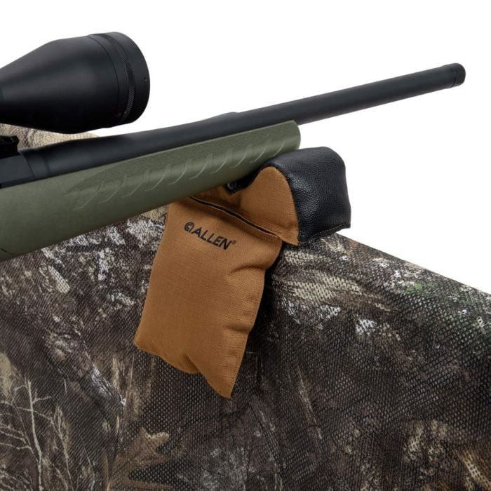 Allen X-Focus Window Mount Shooting Rest Filled Polyester Coyote