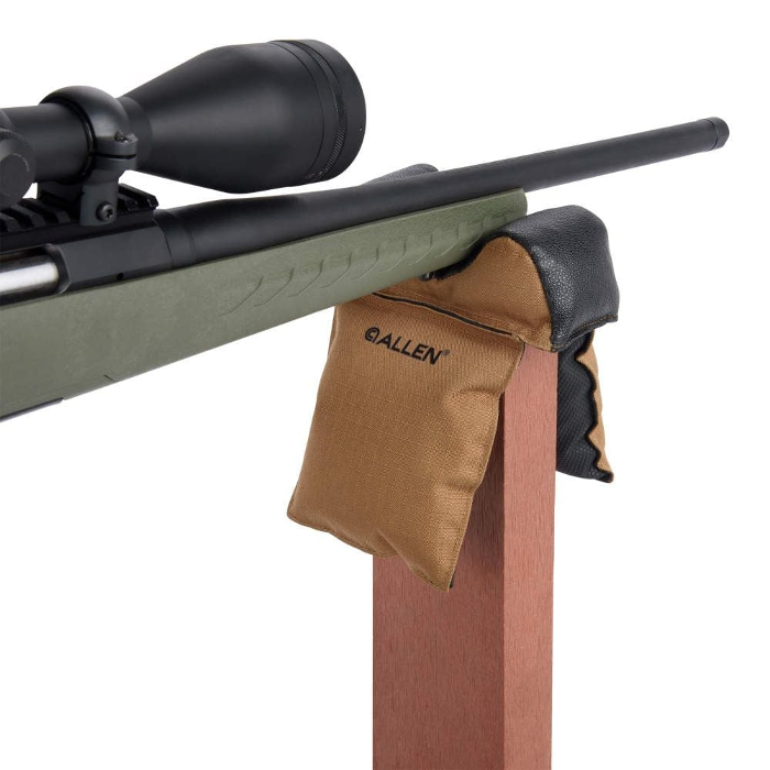 Allen X-Focus Window Mount Shooting Rest Filled Polyester Coyote
