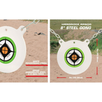 Allen EZ-Aim Hardrock Gong AR500 Steel Target 12"
