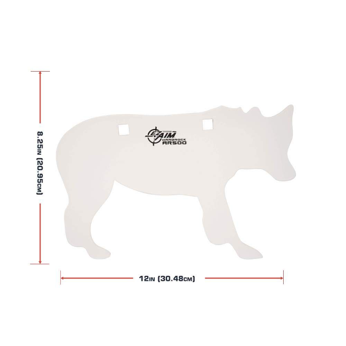 Allen EZ-Aim Coyote Silhouette Gong AR500 Steel Target