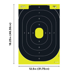 Allen EZ-Aim Splash Reactive Adhesive Target 12"x18" Pad of 30