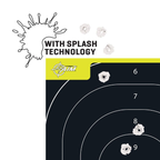 Allen EZ-Aim Splash Reactive Adhesive Target 12"x18" Pad of 30