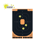 Allen EZ-Aim Splash Reactive Adhesive Target 12"x18" Pack of 25