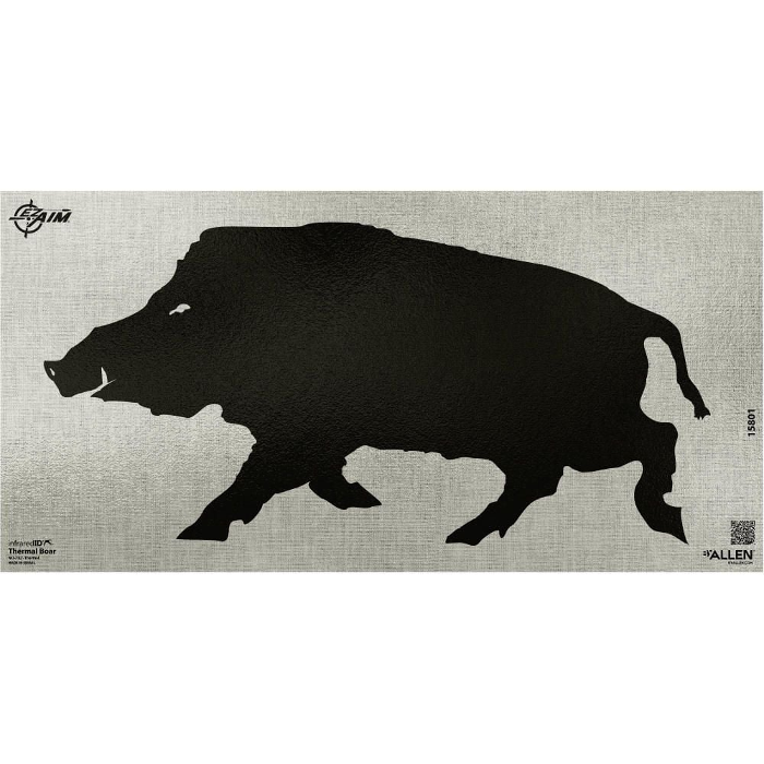 Allen EZ-Aim Thermal Grid Boar Adhesive Target 24"x12"
