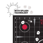 Ruger Splash 10/22 Reactive Adhesive Target Kit 12.5x12.5 Pack of 3