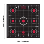 Ruger Splash 10/22 Reactive Adhesive Target Kit 12.5x12.5 Pack of 3