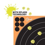 Allen EZ-Aim Splash Bullseye Adhesive Target 12" Pack of 10
