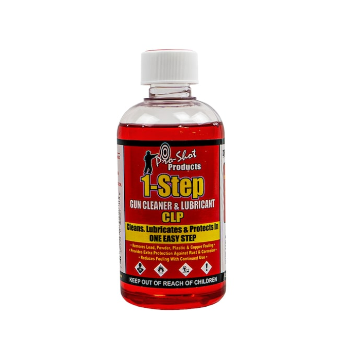 Pro-Shot 1-Step Gun Cleaning Solvent & Lubricant 8 Liquid